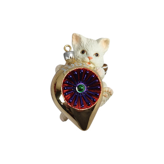 1999 Purr-fect Holidays Carlton Cards Ornaments (Kitten) CXOR-128A Image1