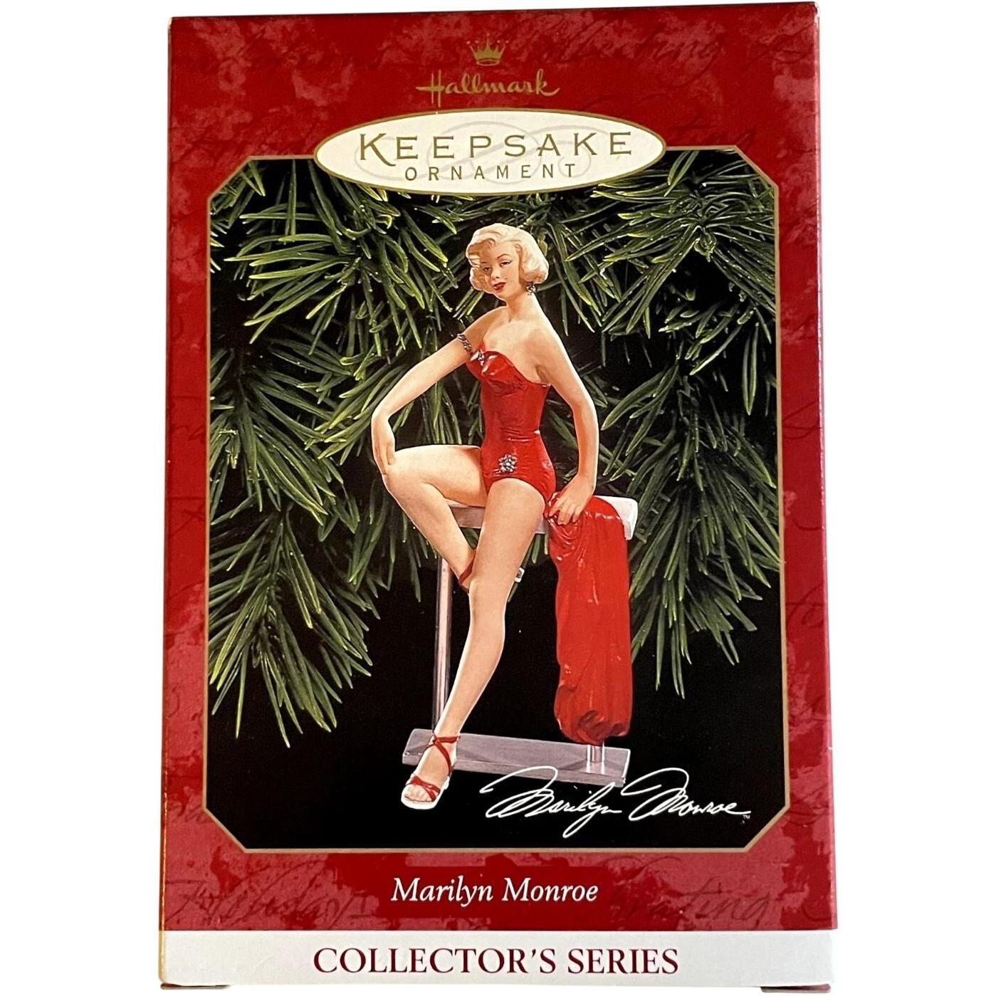 1999 Red Swim Suit Hallmark Ornament (Marilyn Monroe) QX6389