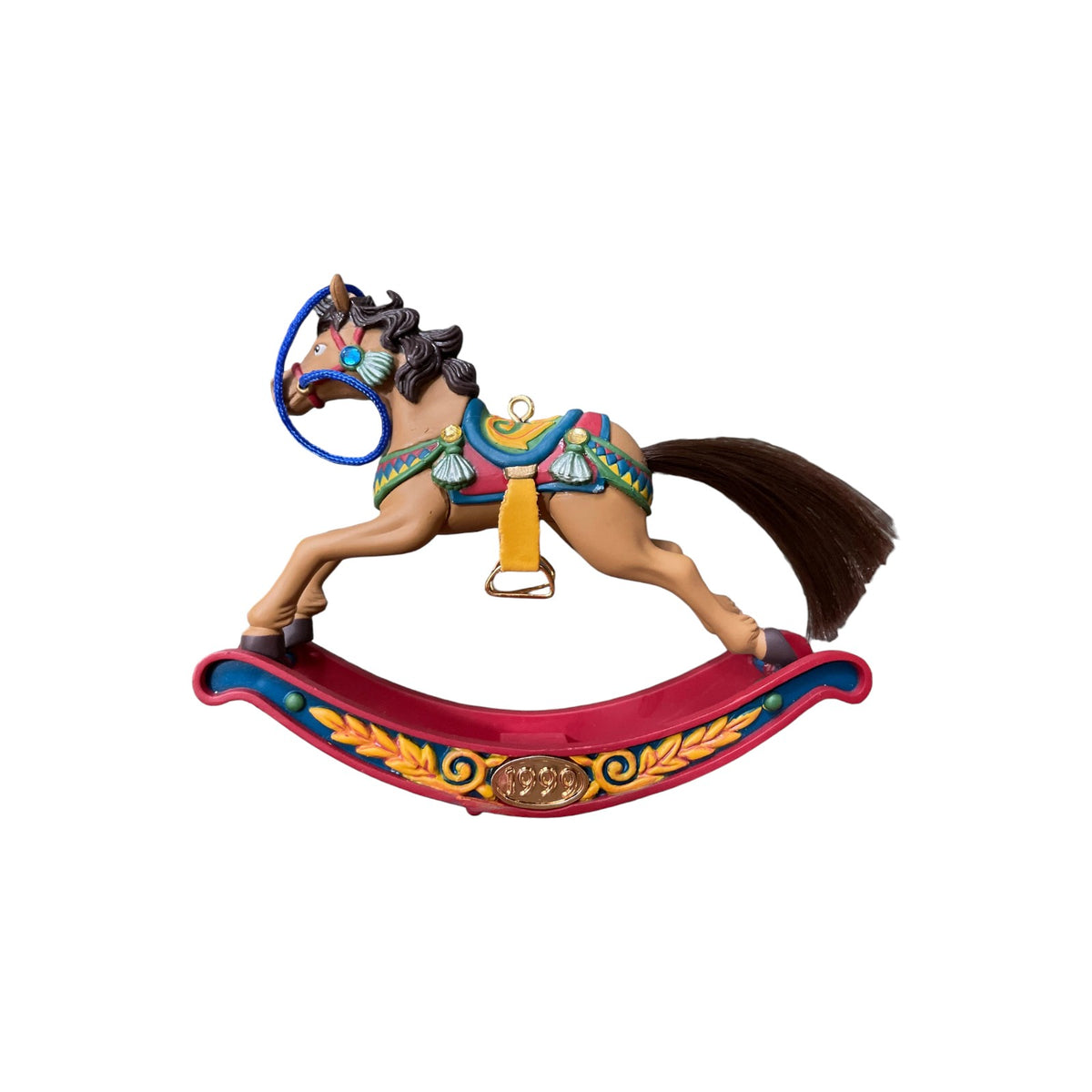 1999 Rocking Horse Fun Carlton Cards Ornaments (Rocking Horse) CXOR-121A Image1
