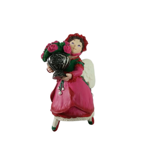 1999 Rose Angel Hallmark Ornament (The Language of Flowers) QX6289