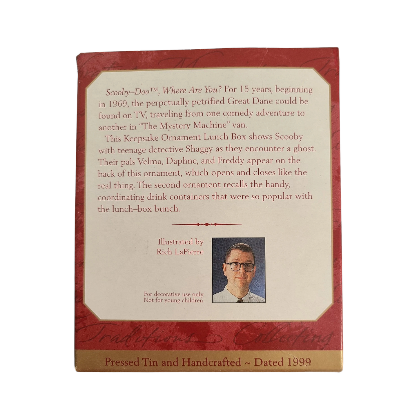 1999 Scooby-Doo Hallmark Ornament (Lunch Box) QX6997