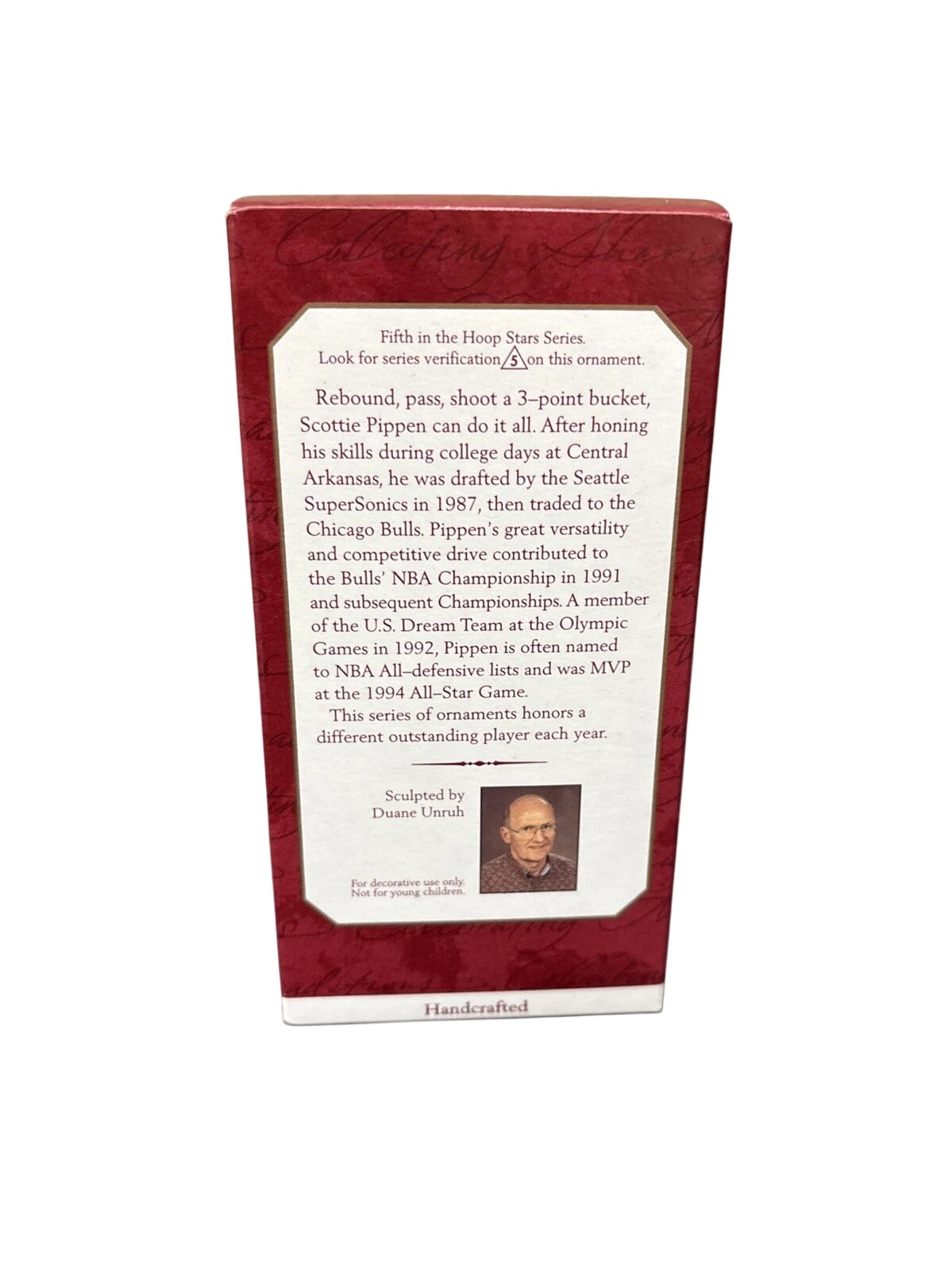 1999 Scottie Pippen Hallmark Ornament (Hoop Stars) QXI4177