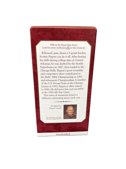 1999 Scottie Pippen Hallmark Ornament (Hoop Stars) QXI4177