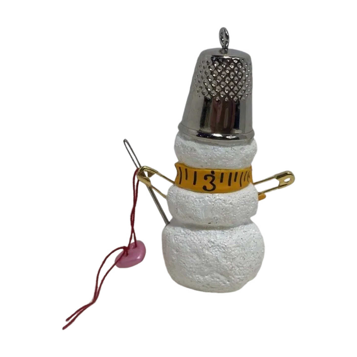 1999 Sew Handy Hallmark Ornament (Thimble) QX6597 Image3