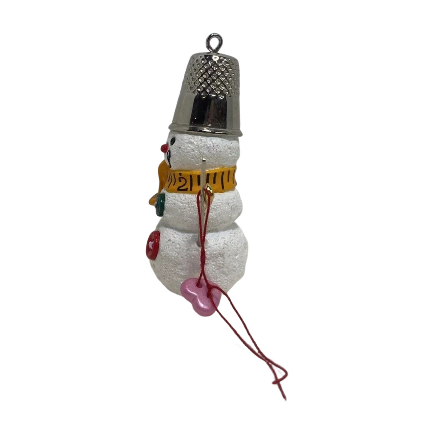 1999 Sew Handy Hallmark Ornament (Thimble) QX6597 Image4