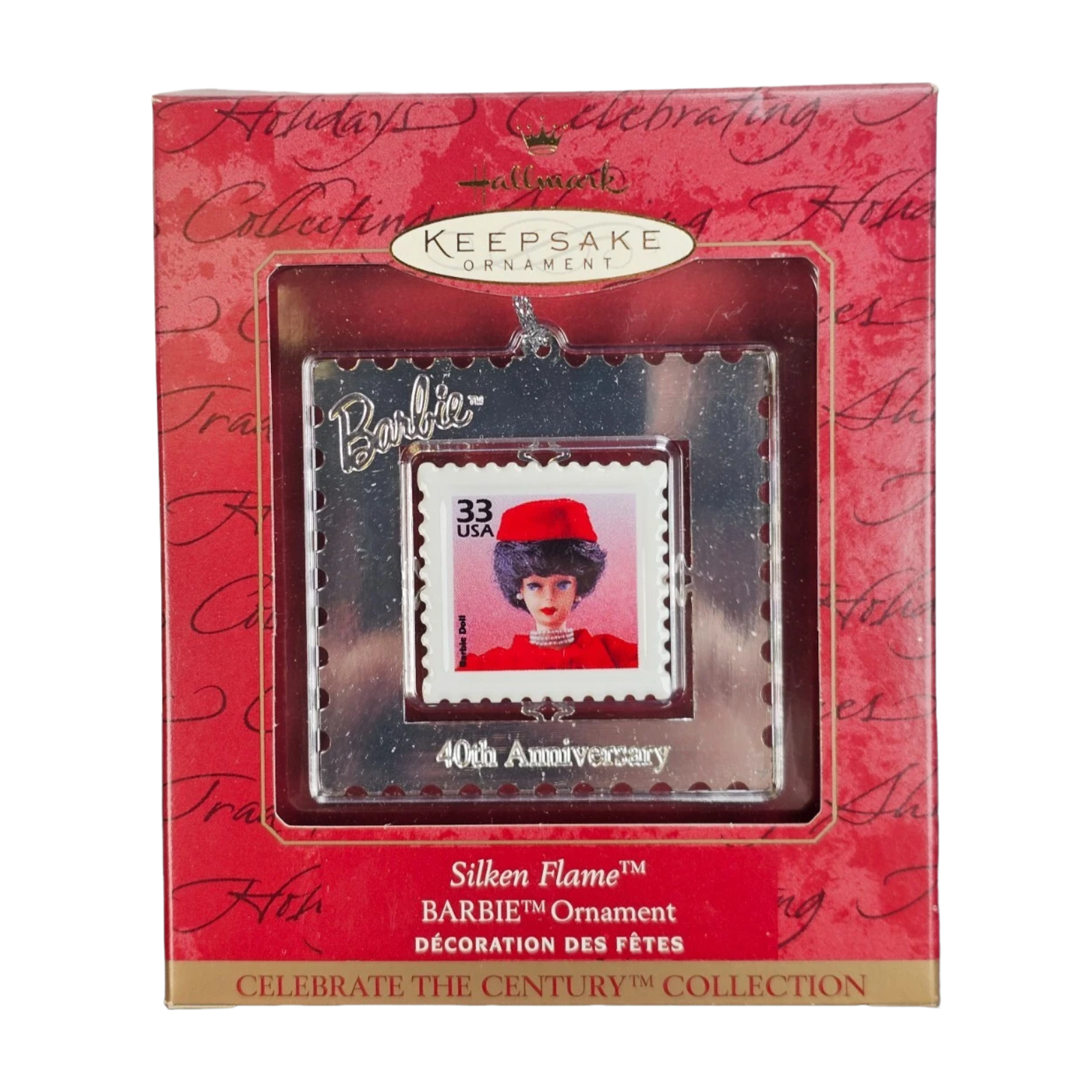 1999 Silken Flame Hallmark Ornament (Barbie) QXI8559 Image2