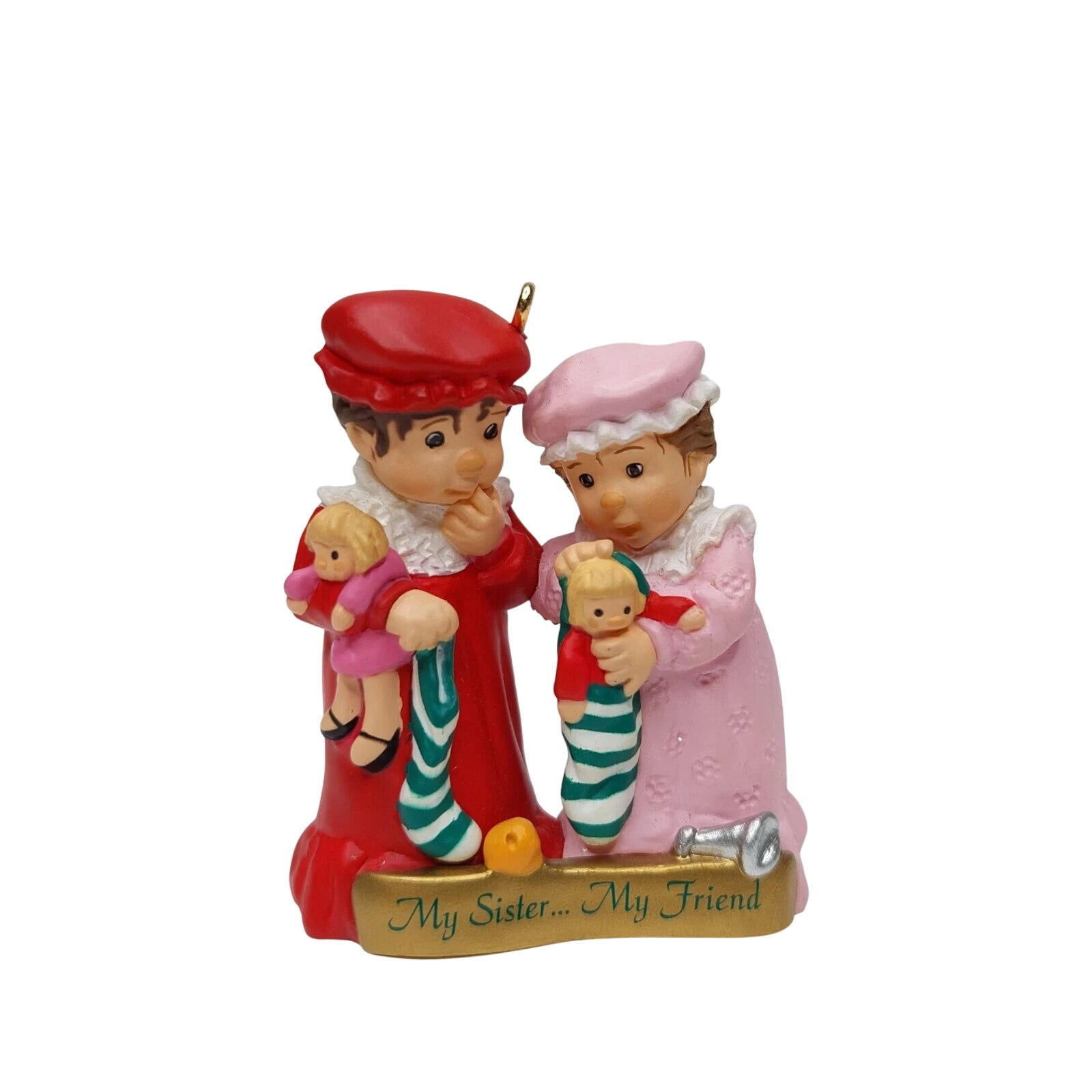 1999 Sister to Sister Hallmark Ornament (Family) QX6749