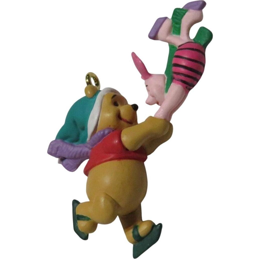 1999 Skating With Pooh Hallmark Ornament (Winnie the Pooh) QXD4127