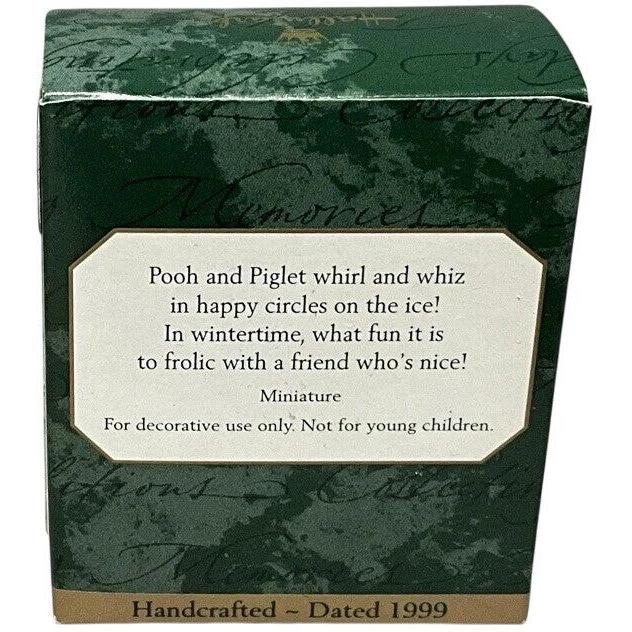 1999 Skating With Pooh Hallmark Ornament (Winnie the Pooh) QXD4127