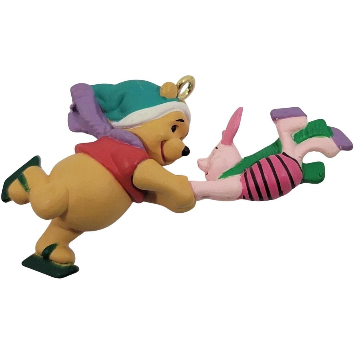 1999 Skating With Pooh Hallmark Ornament (Winnie the Pooh) QXD4127