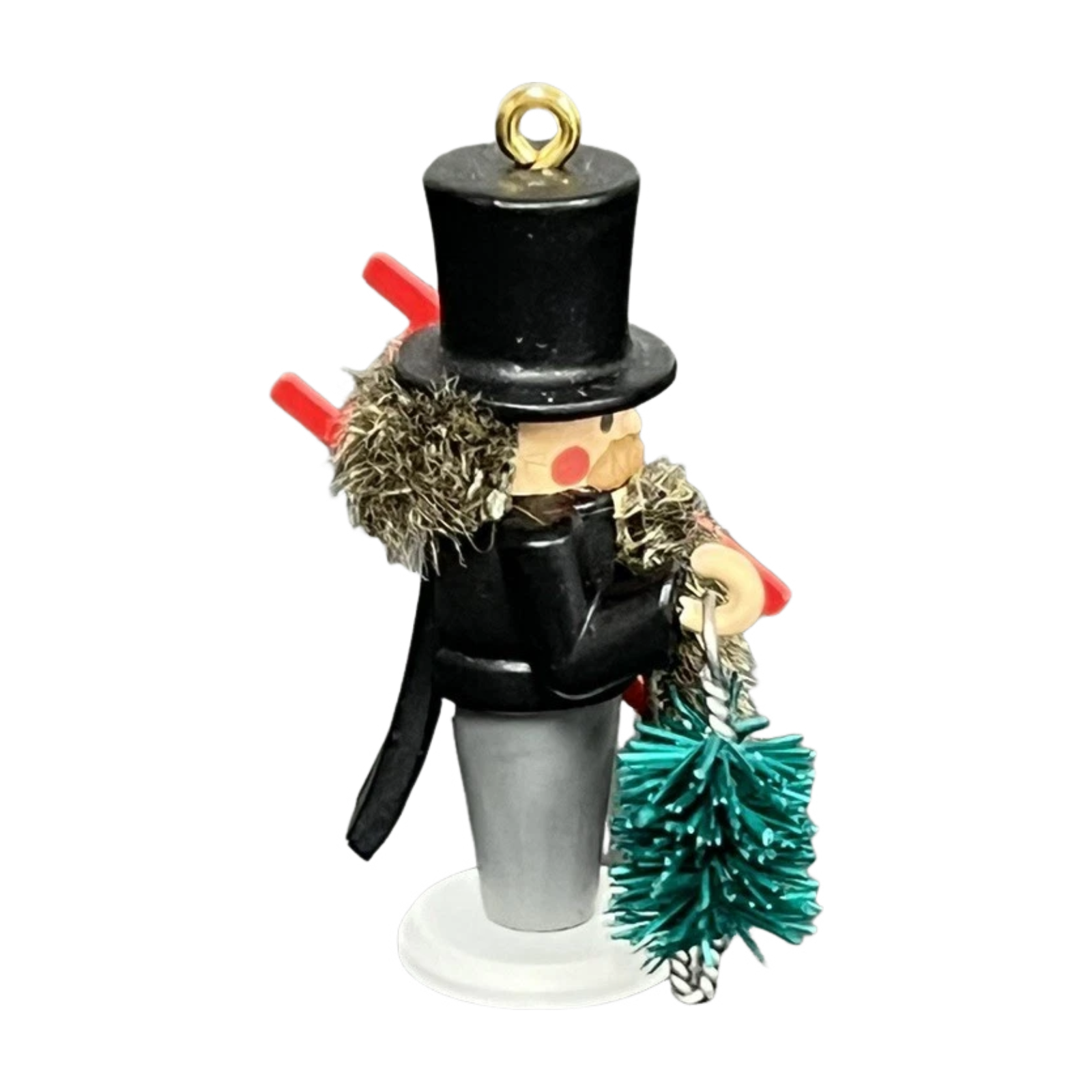 1999 Sled & Tree Hallmark Ornament (Nutcracker Guild) QXM4587 Image4