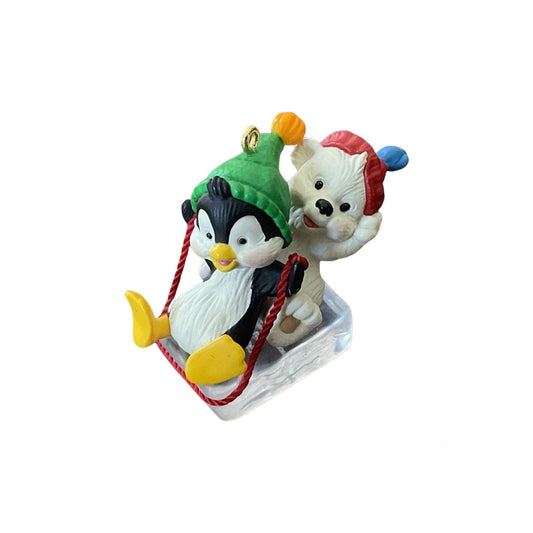 1999 Sleddin' Buddies Hallmark Ornament (Sled) QX6849 Image1