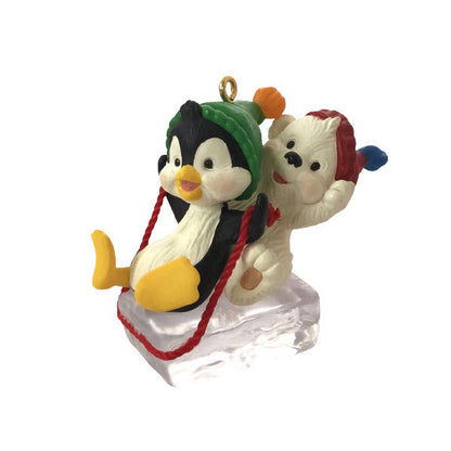1999 Sleddin' Buddies Hallmark Ornament (Sled) QX6849