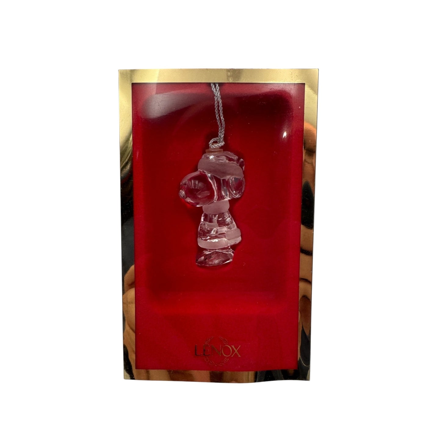 1999 Snoopy Santa Peanuts Lenox Ornament 6393136 Image2