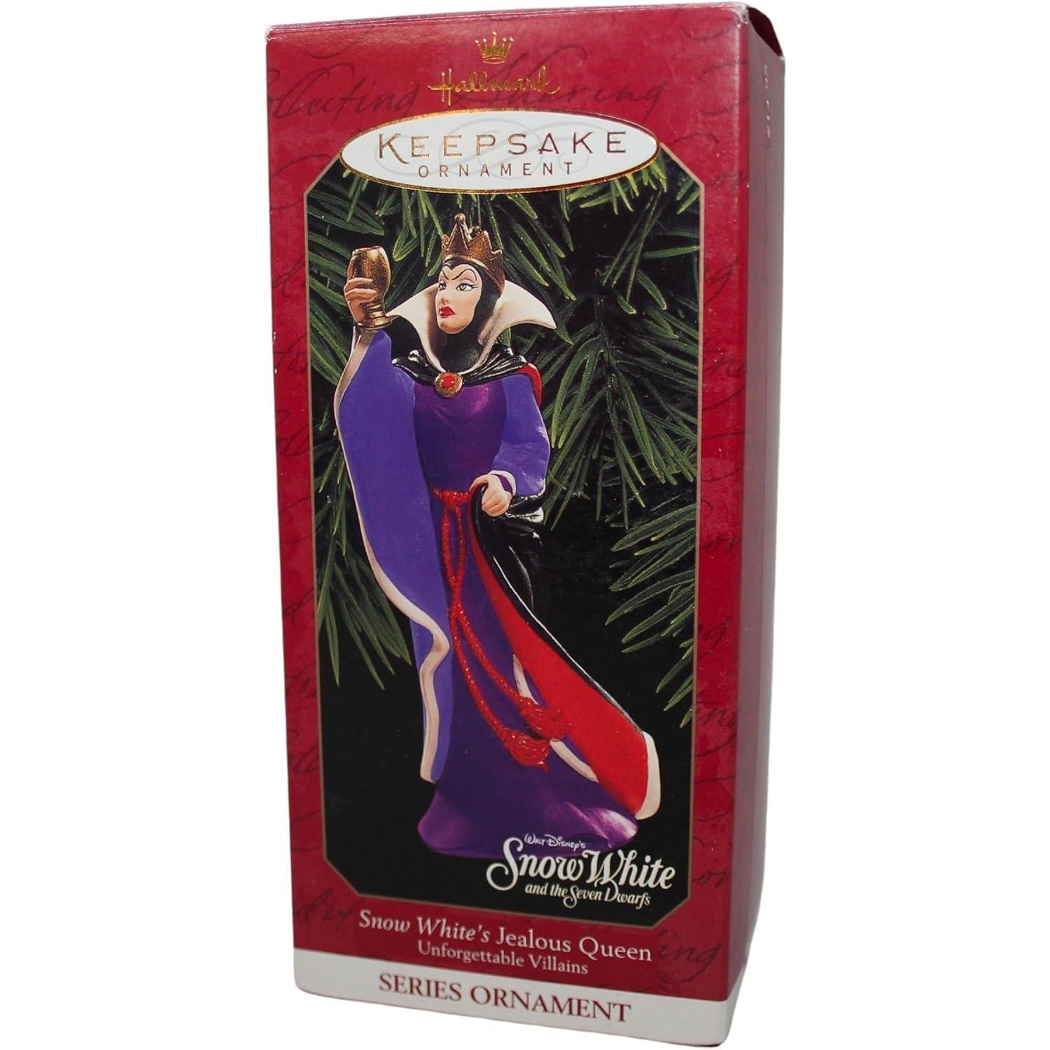 1999 Snow White's Jealous Queen Hallmark Ornament (Unforgettable Villains) QXD4089