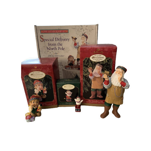 1999 Special Delivery from the North Pole Hallmark Ornament (Santa Claus) QCC1999