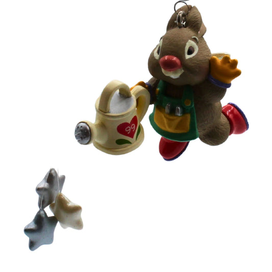 1999 Sprinkling Stars Hallmark Ornament (Bunny) QX6599