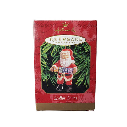 1999 Sspellin' Santa Hallmark Ornament (Santa Claus) QX6857