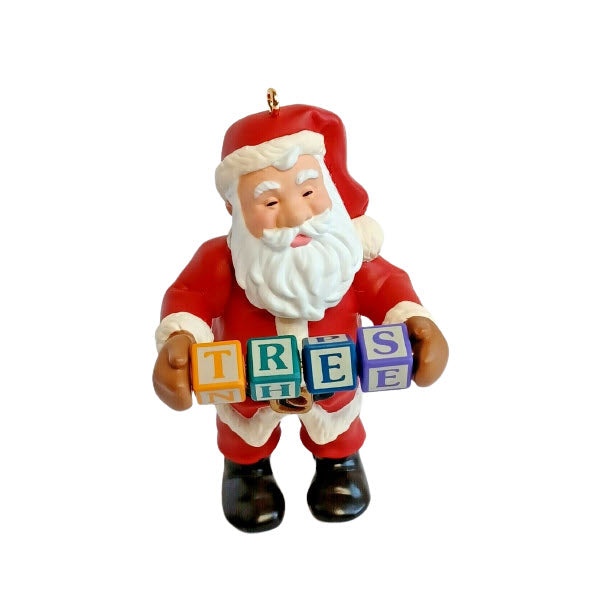 1999 Sspellin' Santa Hallmark Ornament (Santa Claus) QX6857