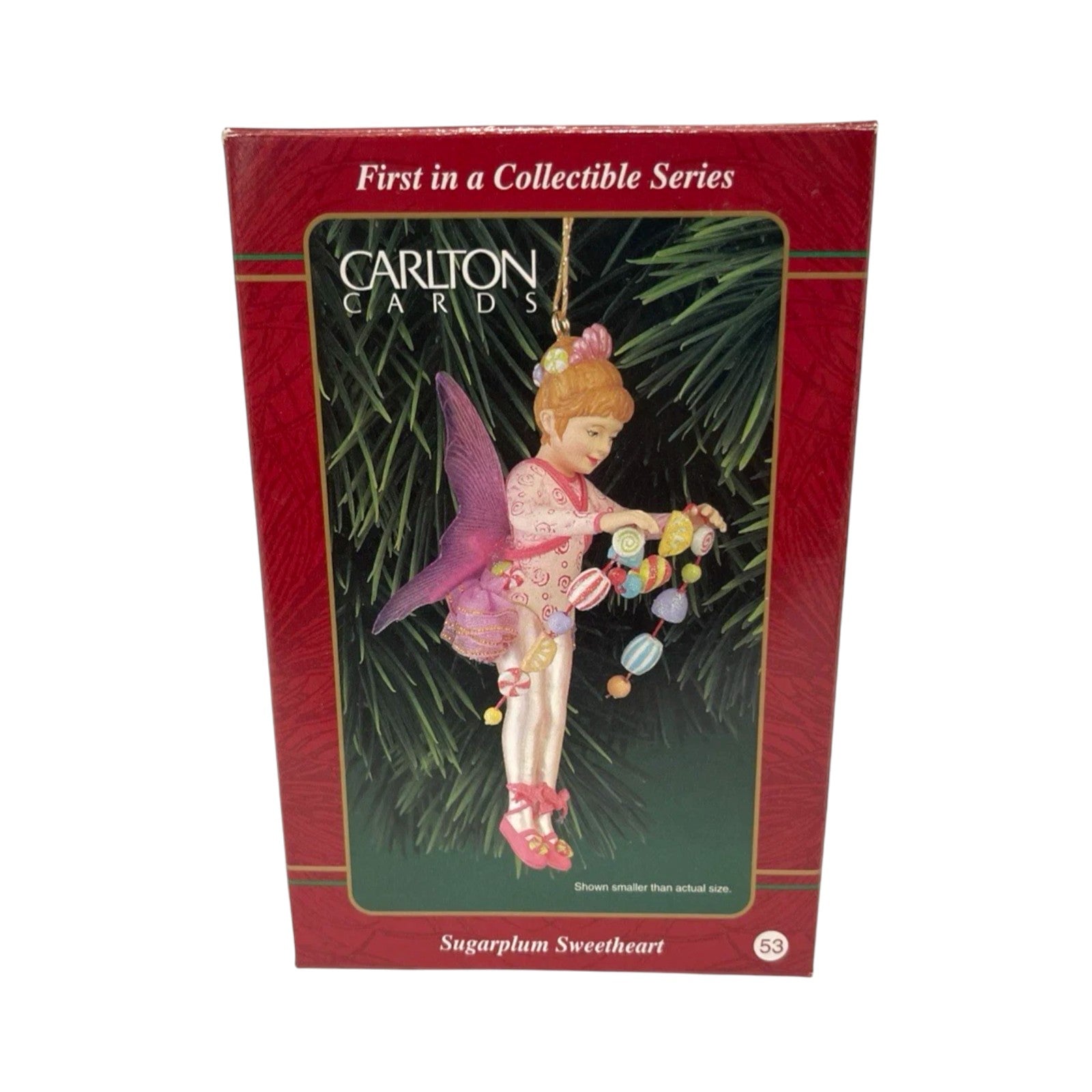 1999 Sugarplum Sweetheart Carlton Cards Ornaments (Fairy Angel) CXOR-184A Image2