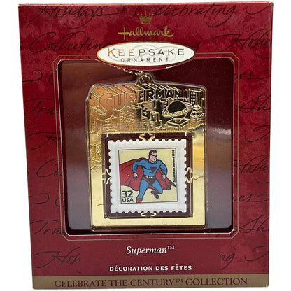 1999 Superman - Century Stamp Hallmark Ornament (Superman) QXI8569