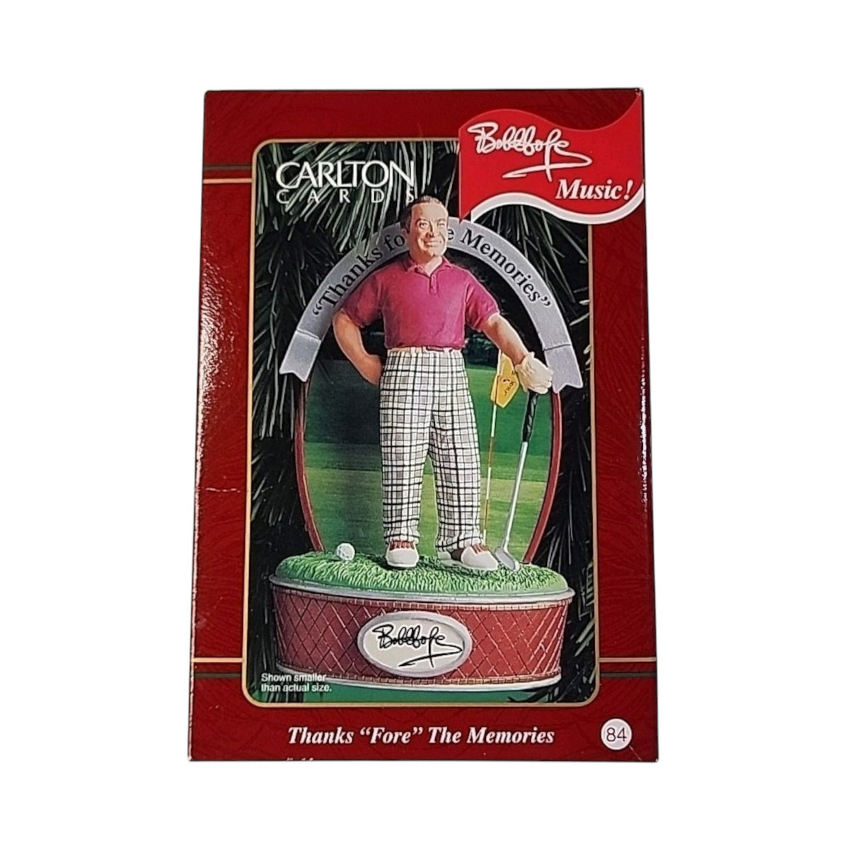 1999 Tanks "Fore" The Memories - Bob Hope Carlton Cards Ornaments (Golf) by Carlton Cards CXOR-069A CXOR-069A Image2