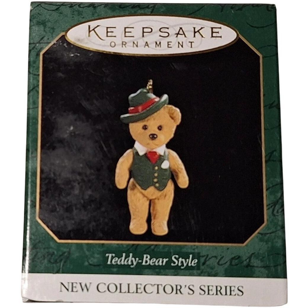 1999 Teddy-Bear Style Hallmark Ornament (Teddy-Bear Style) QXM4499