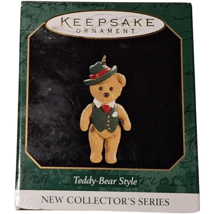 1999 Teddy-Bear Style Hallmark Ornament (Teddy-Bear Style) QXM4499