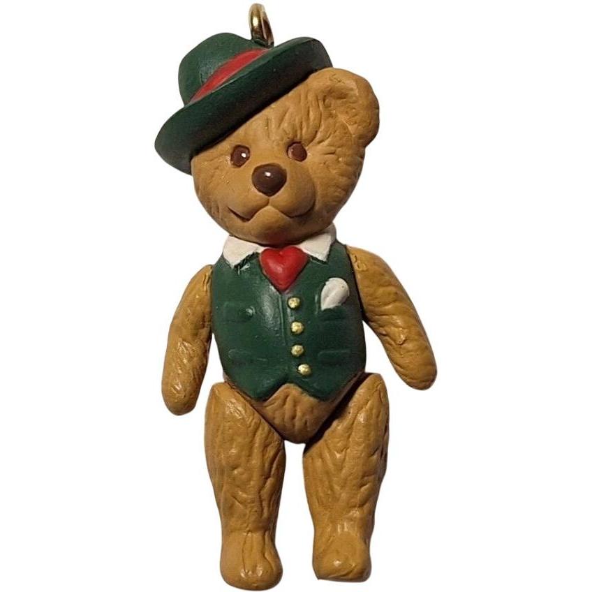 1999 Teddy-Bear Style Hallmark Ornament (Teddy-Bear Style) QXM4499