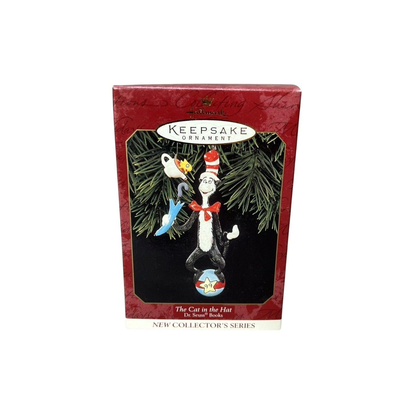 1999 The Cat in the Hat Hallmark Ornament (Dr. Seuss) QXI64157 Image2