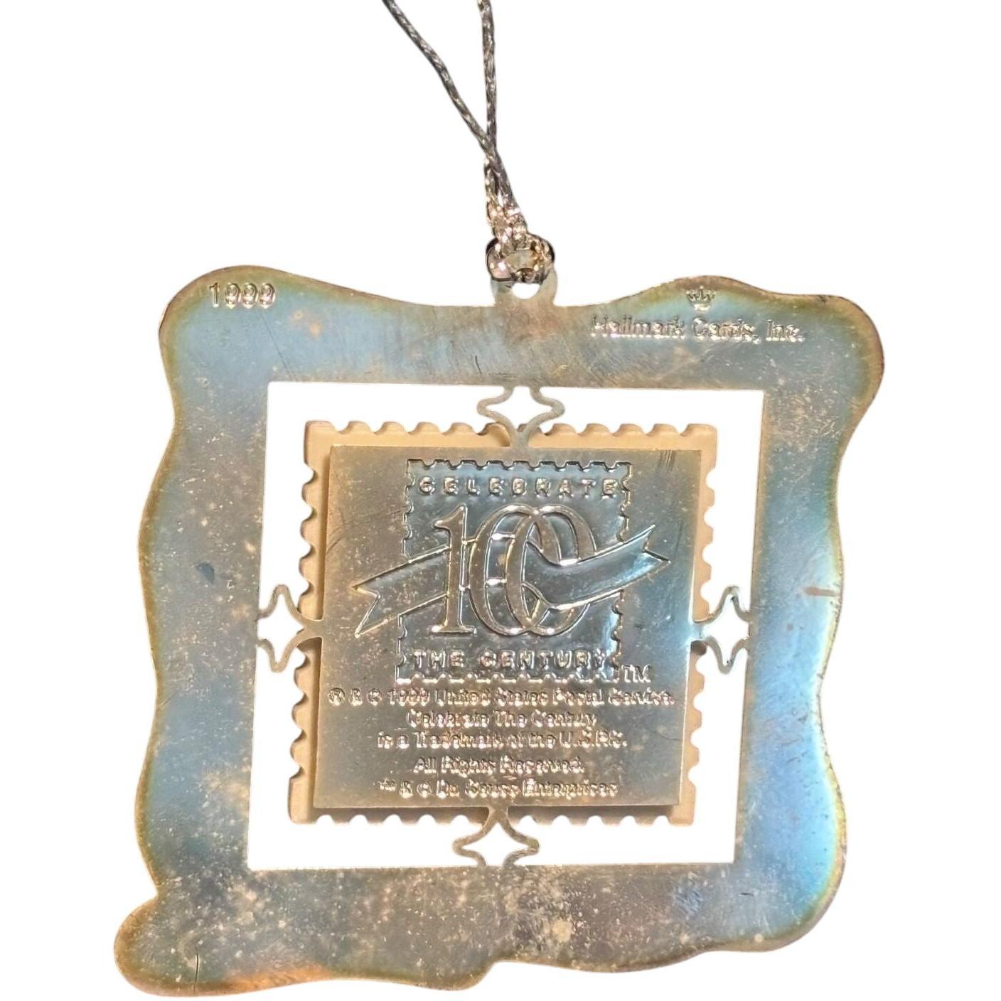 1999 The Cat in the Hat Hallmark Ornament (Dr. Seuss) QXI8579