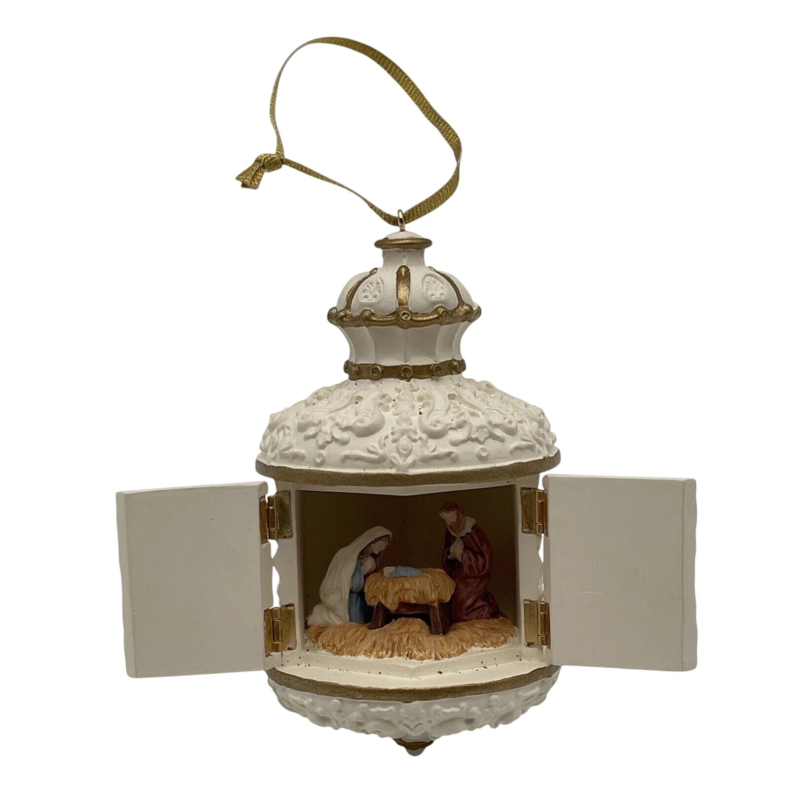 1999 The Christmas Story Hallmark Ornament (Nativity) QX6897 Image1