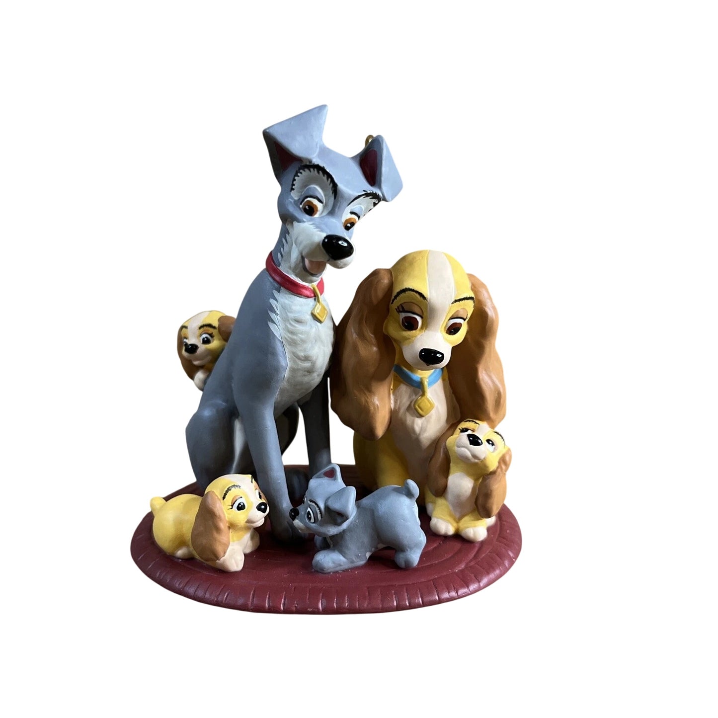 1999 The Family Portrait Hallmark Ornament (Lady and the Tramp) QXD4149