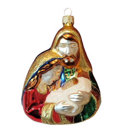 1999 The Holy Family Hallmark Ornament (Crown Reflections) QBG6127 Image1