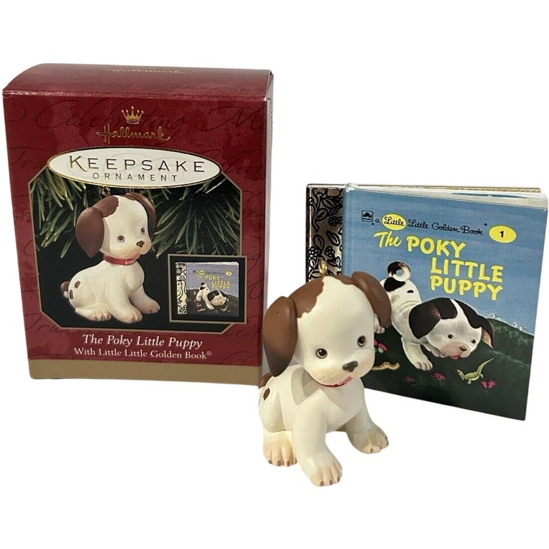 1999 The Poky Little Puppy Hallmark Ornament (Little Golden Books) QX6479