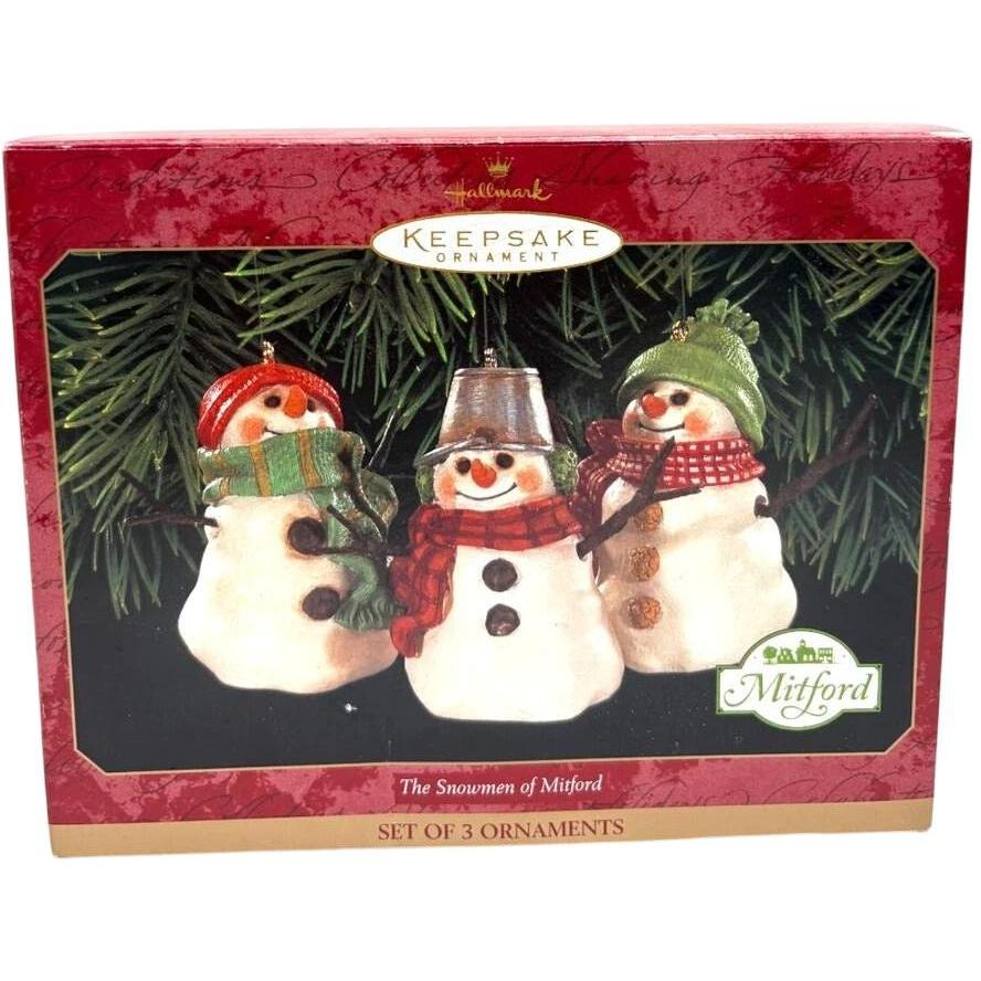 1999 The Snowmen of Mitford Hallmark Ornament (Mitford Collection) QXI8587