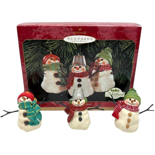 1999 The Snowmen of Mitford Hallmark Ornament (Mitford Collection) QXI8587