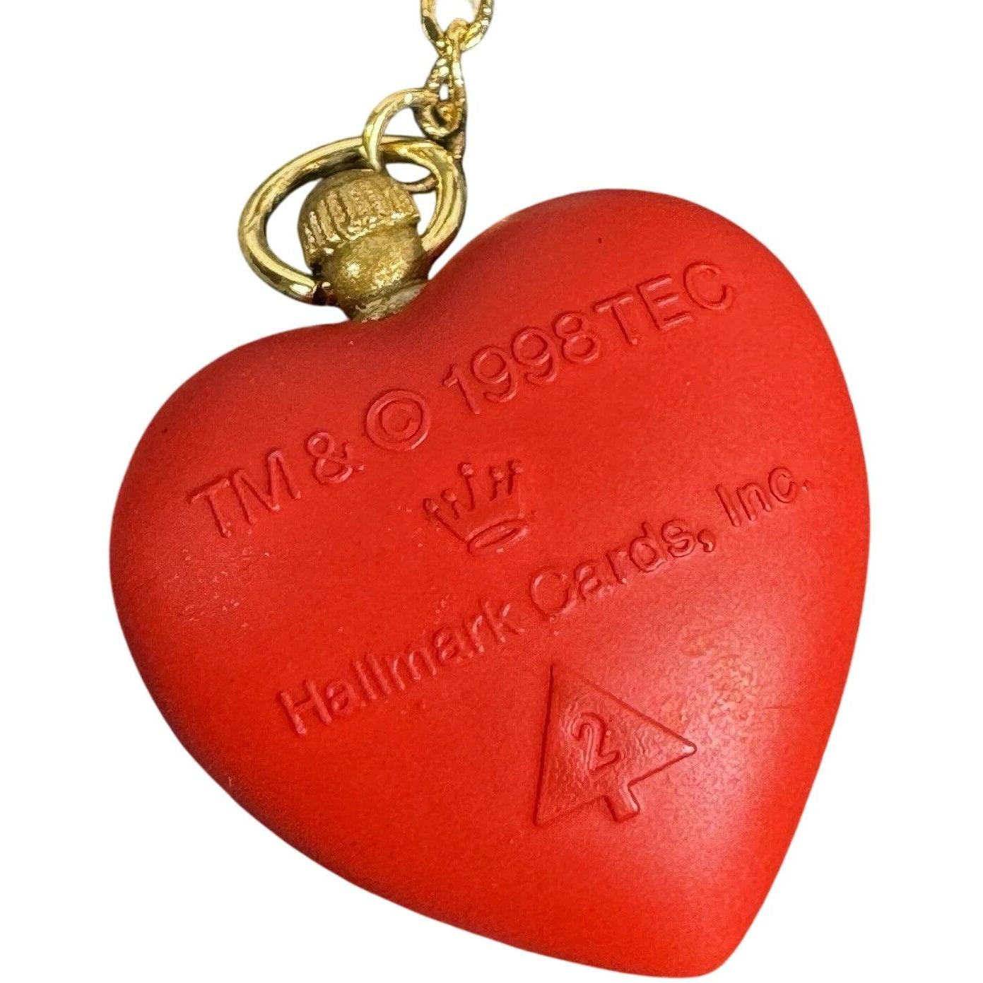 1999 The Tin Man's Heart Hallmark Ornament (The Wizard of Oz) QXM5981