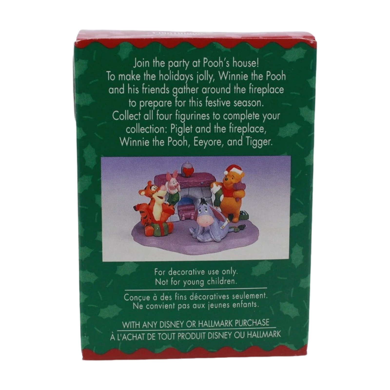 1999 Tigger Hallmark Ornament (Fourth of Four Figurines, Christmas at Pooh' s House) QRP8527 Image7