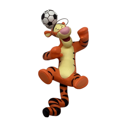 1999 Tigger Plays Soccer Hallmark Ornament (Winnie the Pooh) QXD4119 Image1