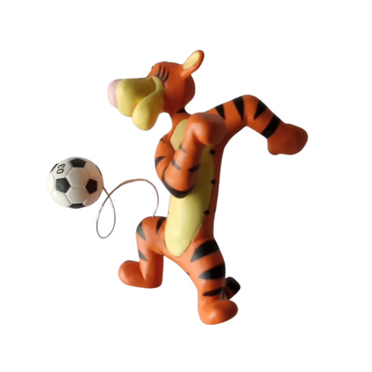 1999 Tigger Plays Soccer Hallmark Ornament (Winnie the Pooh) QXD4119 Image3