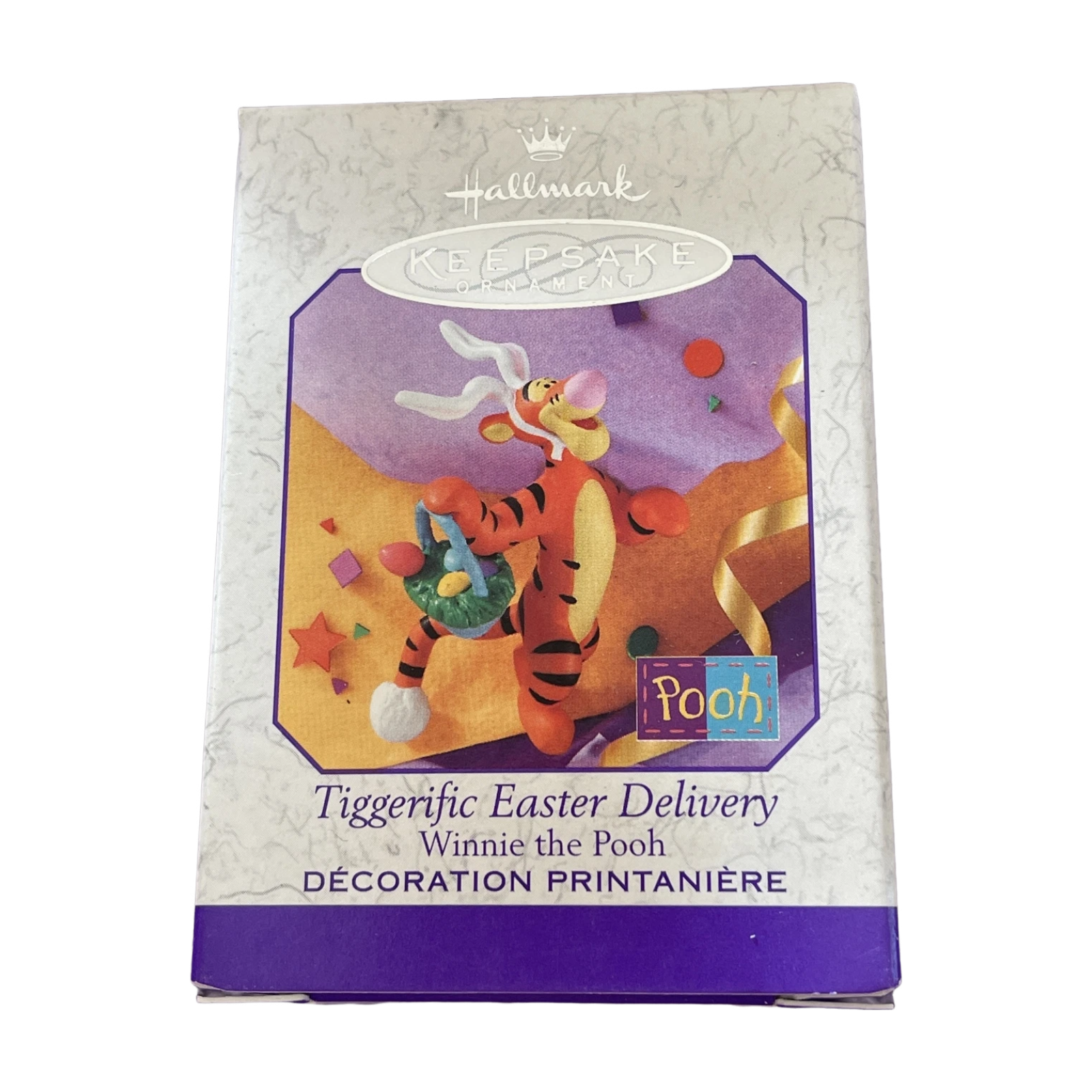 1999 Tiggerific Easter Delivery Hallmark Ornament (Winnie the Pooh) QEO8359 Image2
