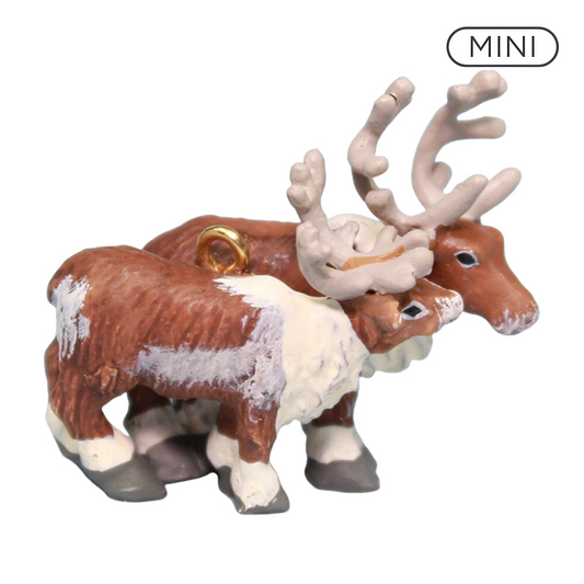 1999 Trusty Reindeer Hallmark Ornament (Noah's Ark) QXM4617 Image1