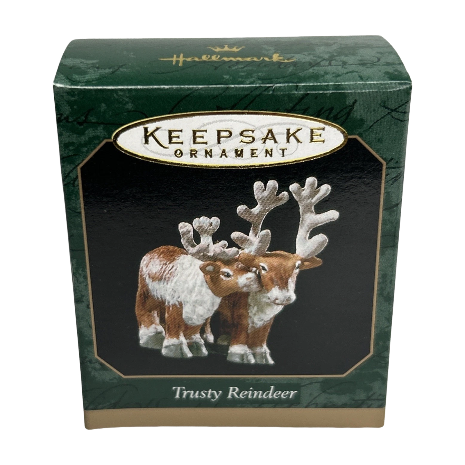 1999 Trusty Reindeer Hallmark Ornament (Noah's Ark) QXM4617 Image2