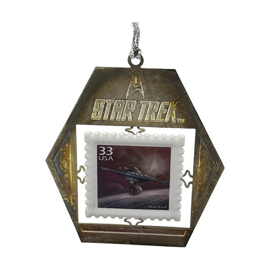 1999 U.S.S Enterprise NCC-1701 Star Trek Hallmark Ornament (Star Trek) QXI8557 Image1