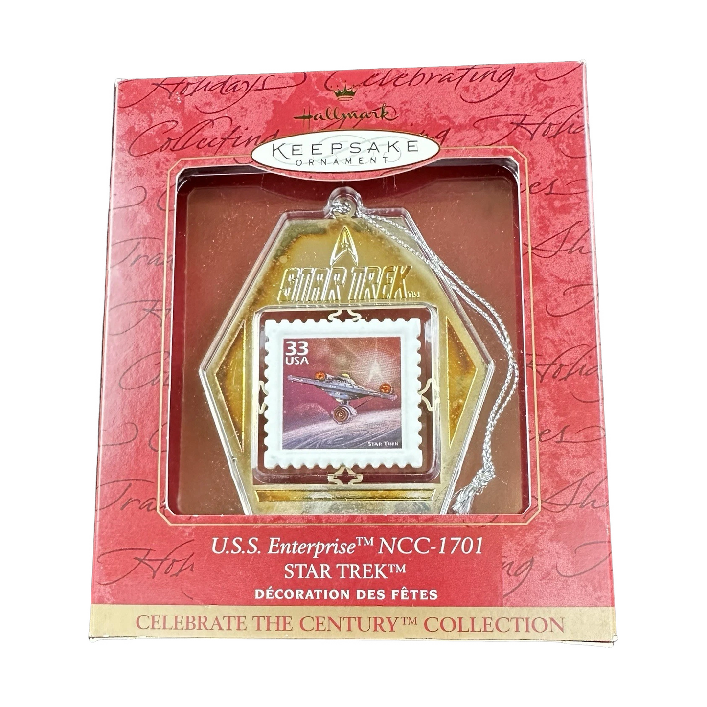 1999 U.S.S Enterprise NCC-1701 Star Trek Hallmark Ornament (Star Trek) QXI8557 Image2
