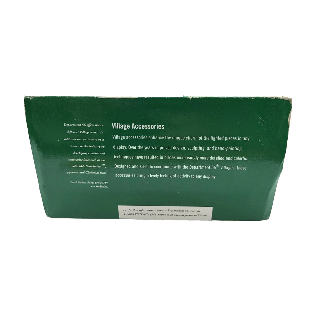 1999 “Village Tall Stone Walls” Set of 4 – Department 56 Village Accessories 52825 Image6