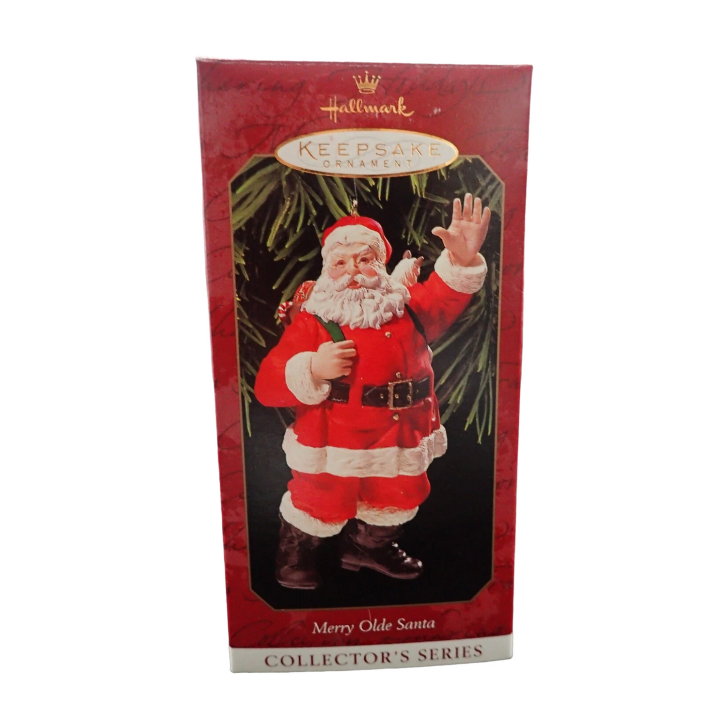 1999 Waving Goodbye Hallmark Ornament (Merry Olde Santa) QX6359 Image2