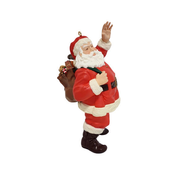1999 Waving Goodbye Hallmark Ornament (Merry Olde Santa) QX6359