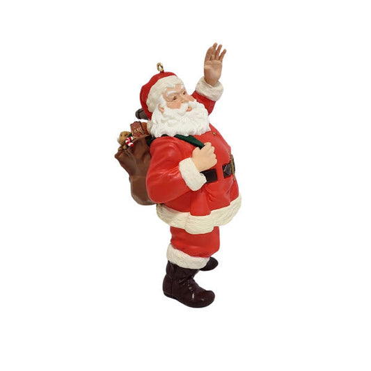 1999 Waving Goodbye Hallmark Ornament (Merry Olde Santa) QX6359